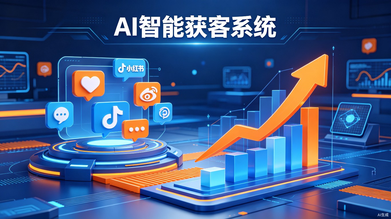 AI智能获客系统爆火：覆盖四大短视频平台，ROI提升280%，2000+企业在用
