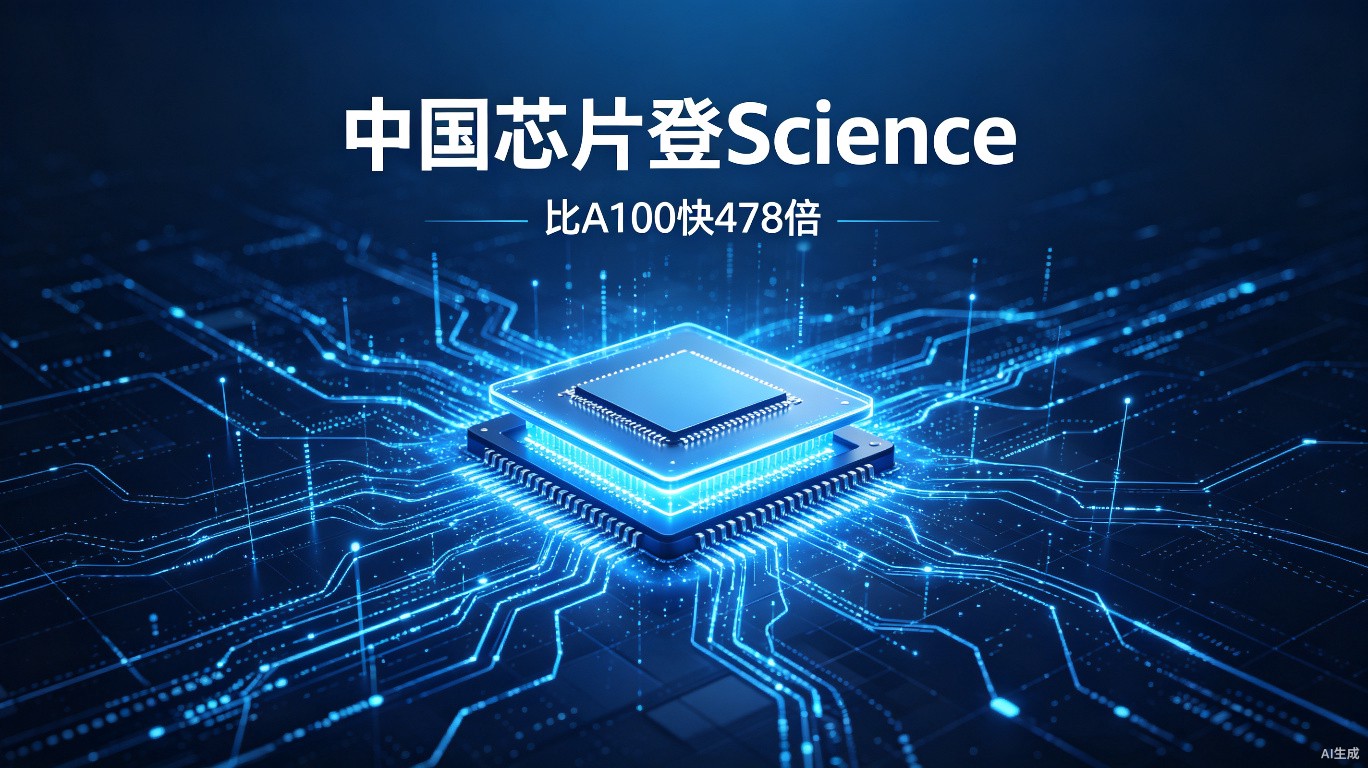 比A100快478倍的中国芯片登Science：不是制程升级，是物理规律重构