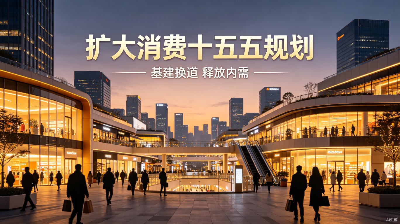 国务院批复扩大消费"十五五"规划：不是靠刺激，是靠基建换道