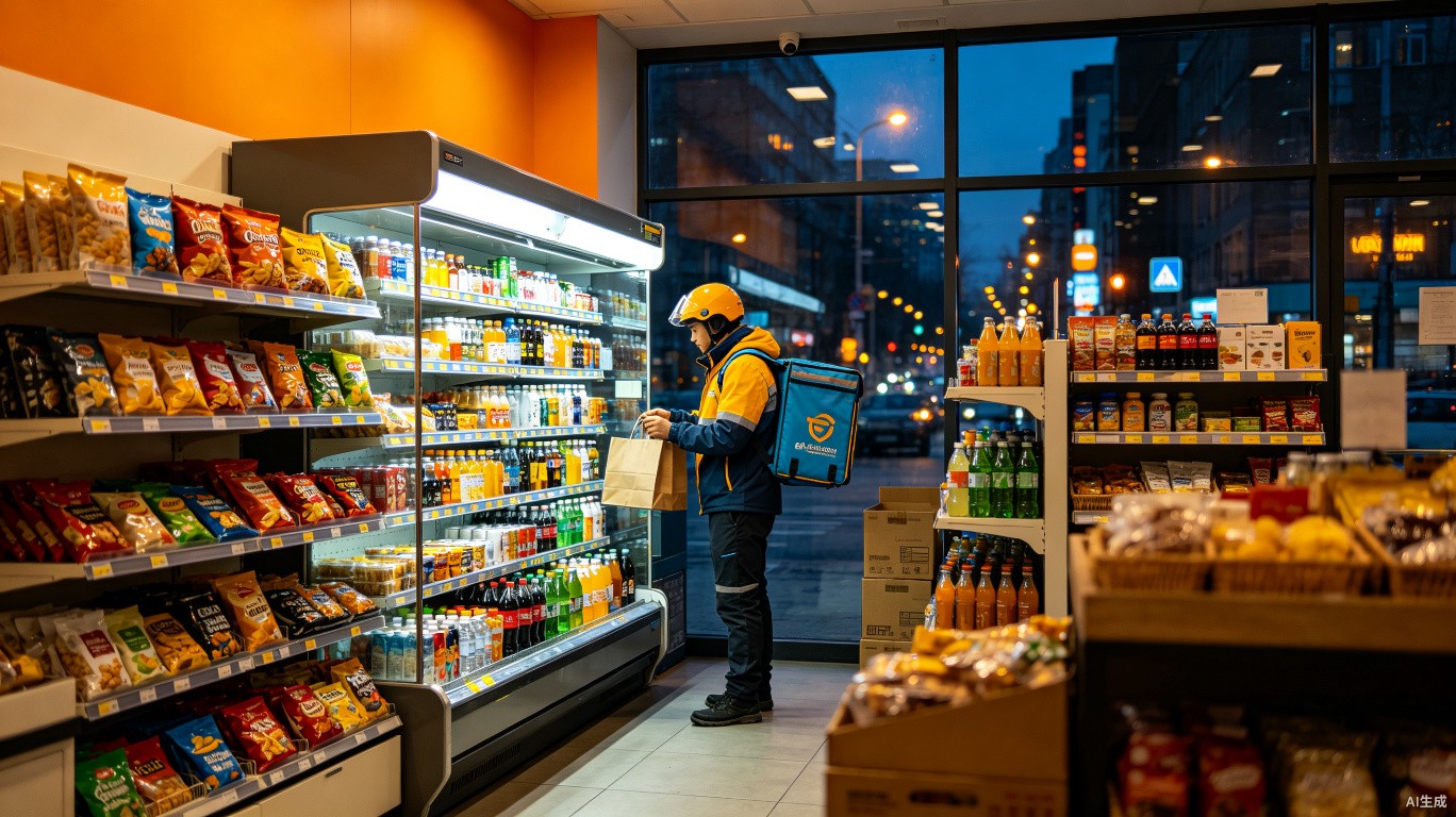 便利店夜景