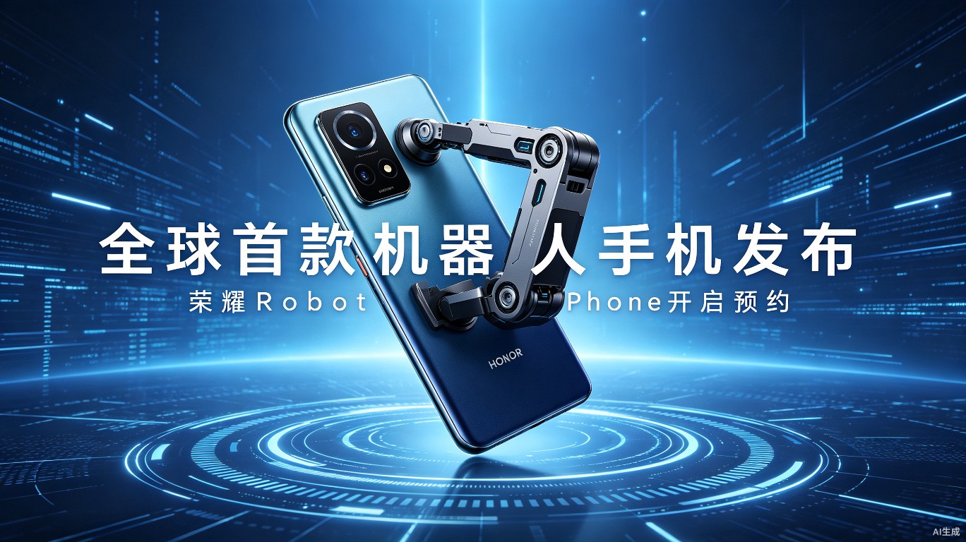 全球首款机器人手机发布：荣耀Robot Phone开启预约，手机行业要变天了
