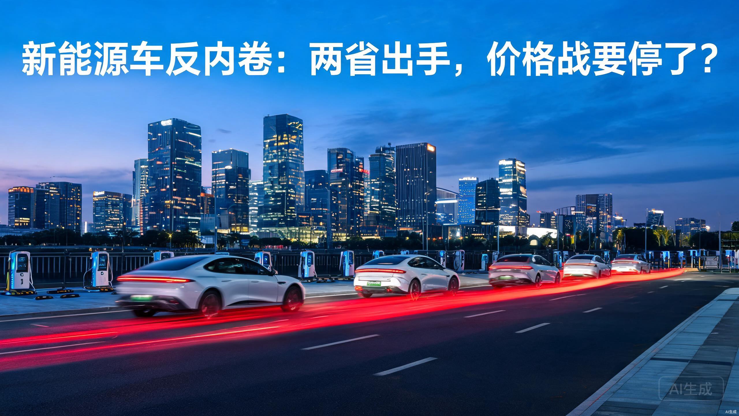 新能源车"反内卷"：两省出手，价格战要停了？