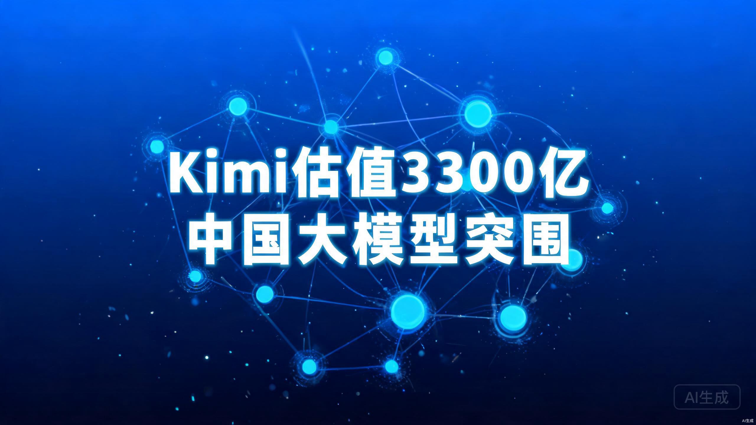 Kimi冲上3300亿估值：中国大模型的突围时刻