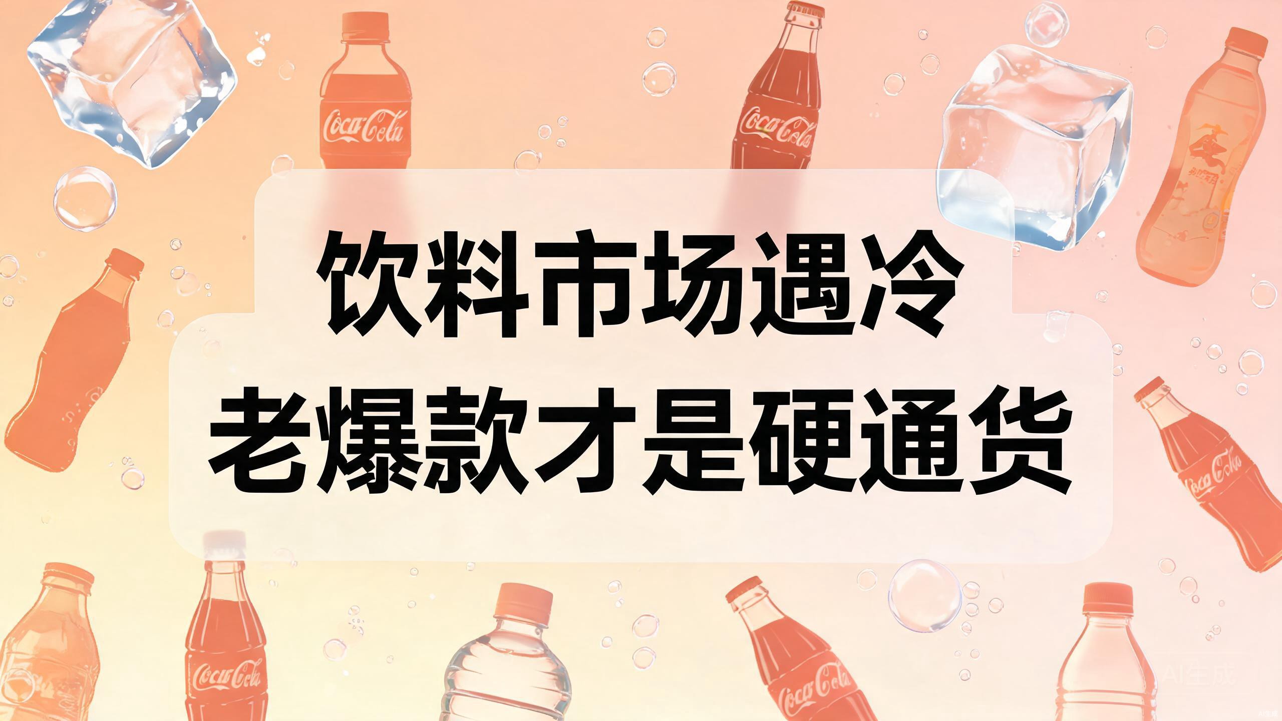 今年饮料卖不动了：老爆款撑起半边天，新品牌集体退潮
