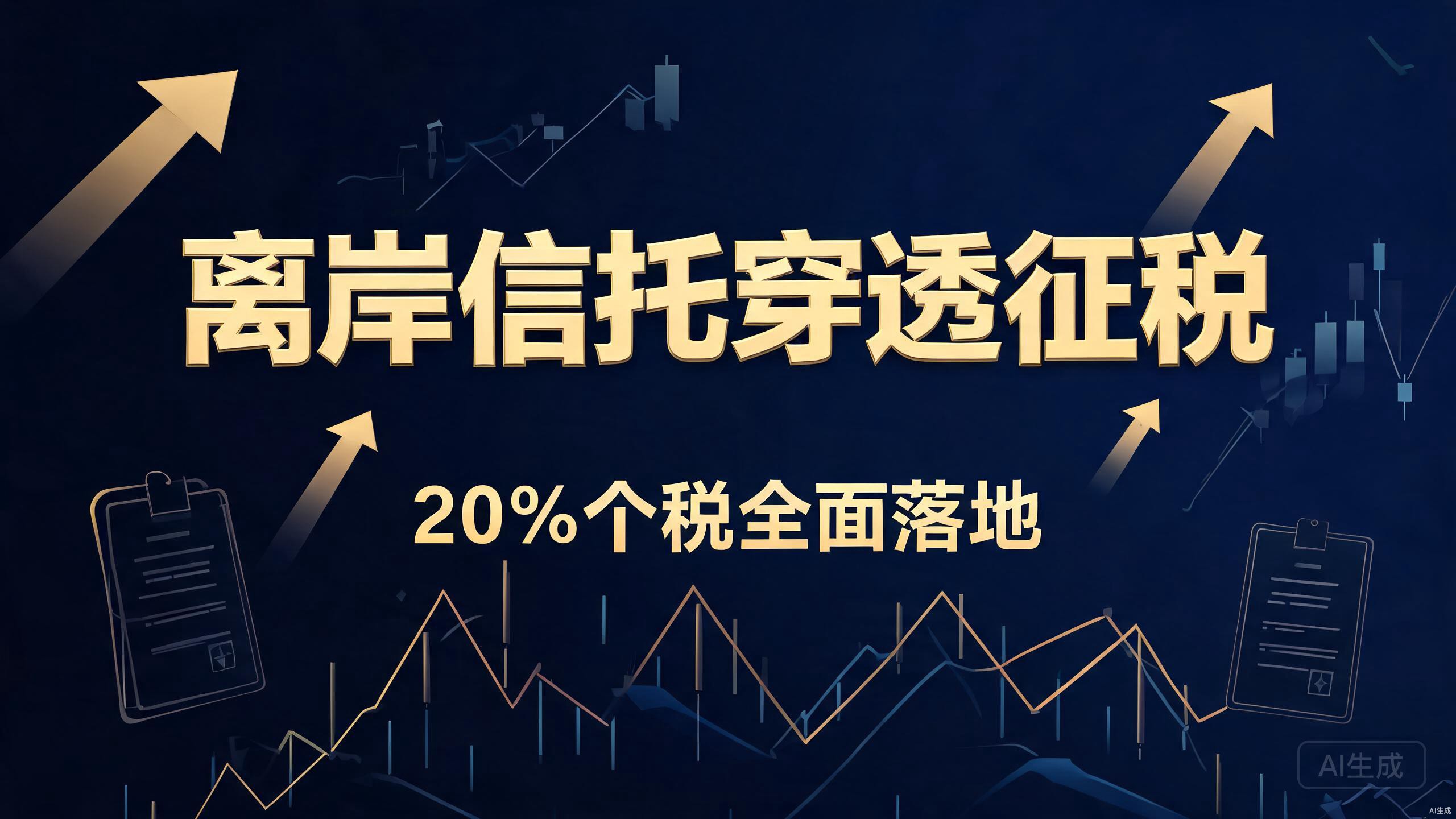 离岸信托彻底"裸奔"了：20%穿透征税落地，高净值人群的避税神话破灭了？