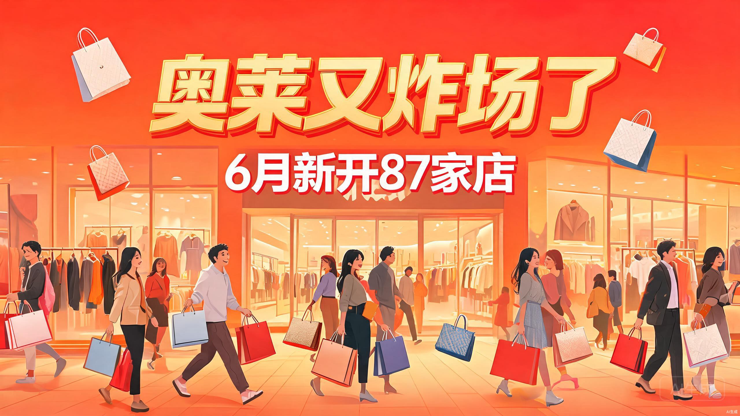 奥莱又"炸场"了：6月新开87家店，运动户外和轻奢为什么越卖越火？