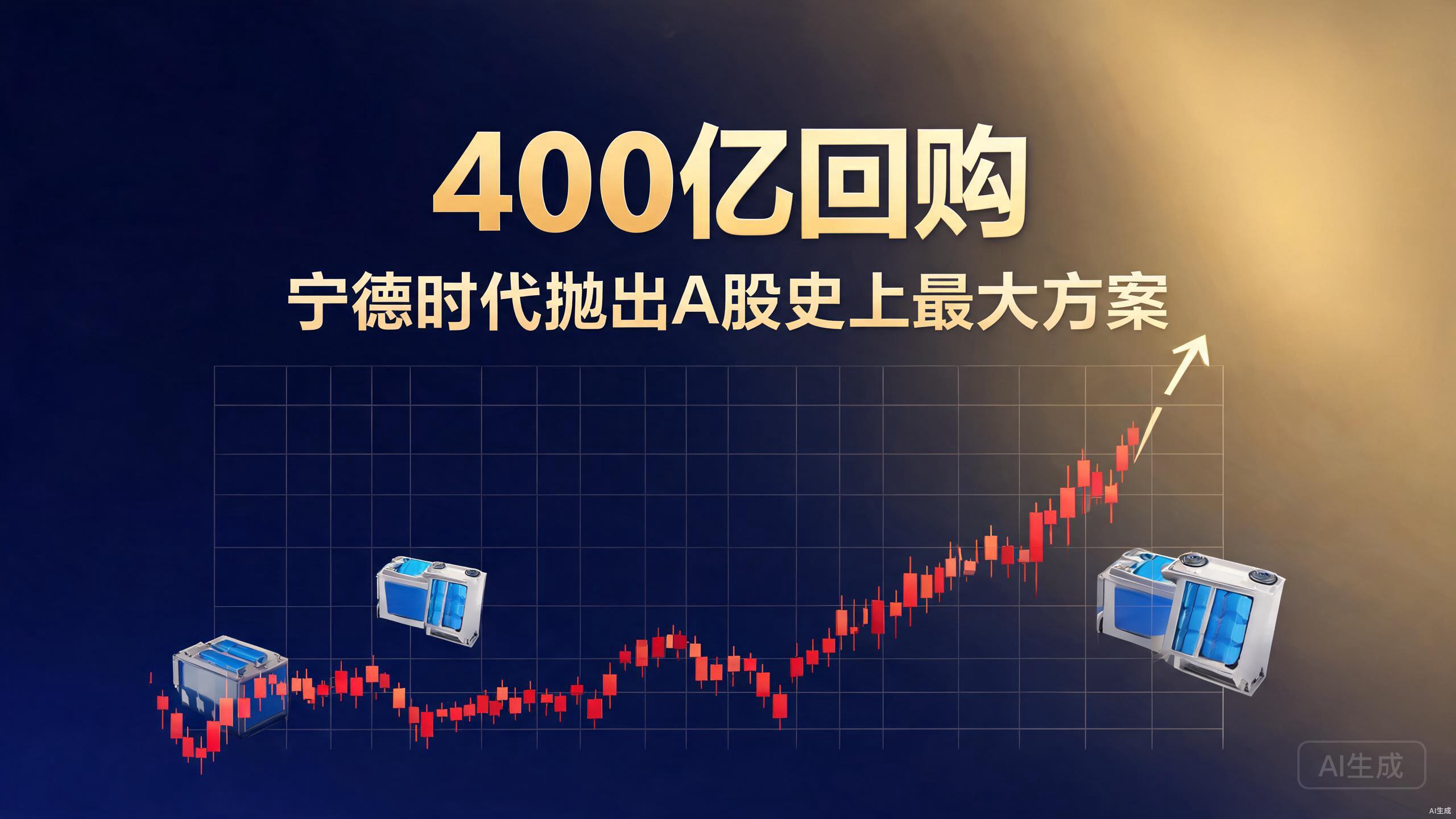 400亿！宁德时代抛出A股史上最大回购：半年赚432亿的底气