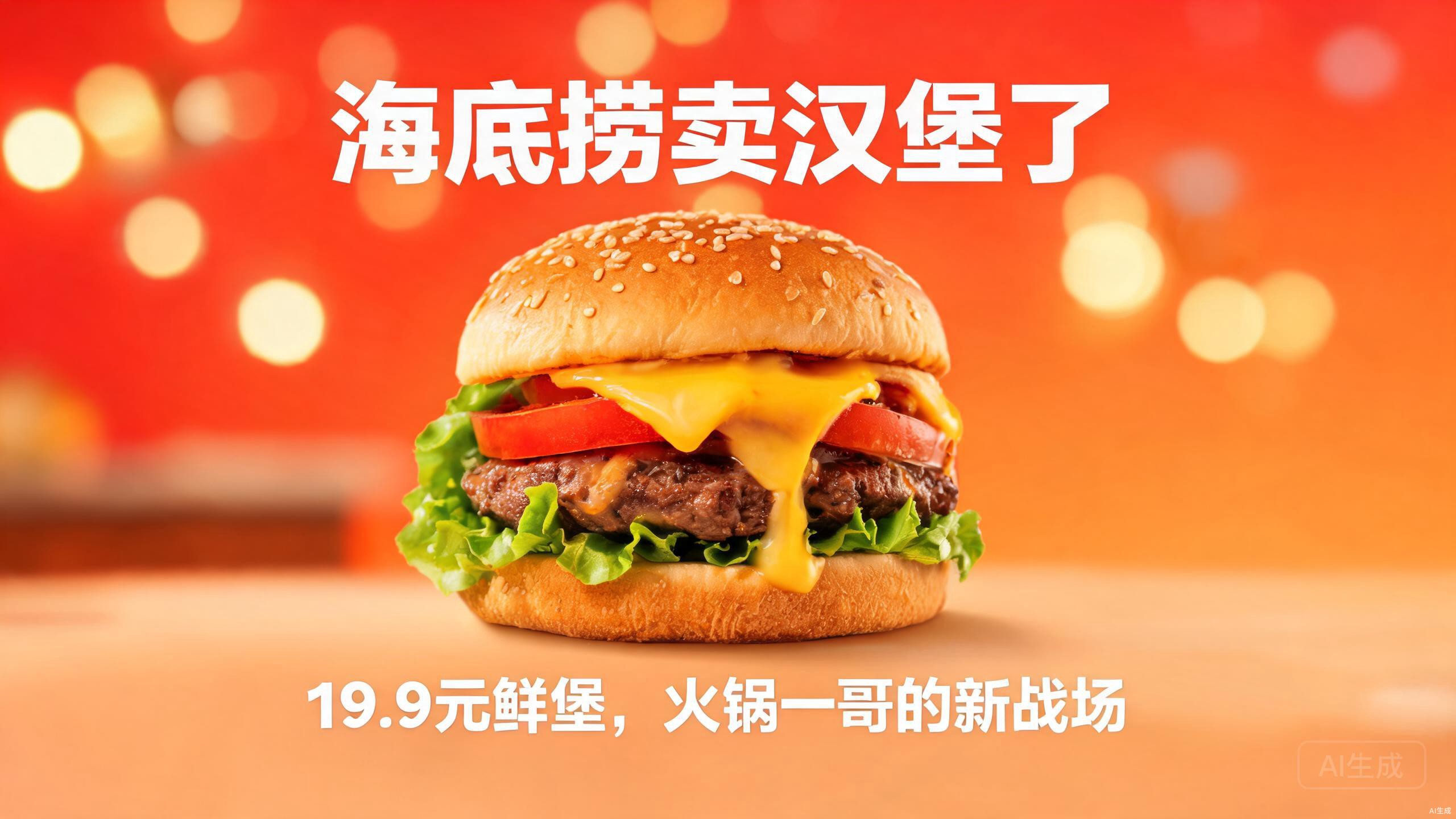 海底捞卖汉堡了：19.9元鲜堡，火锅一哥的新战场