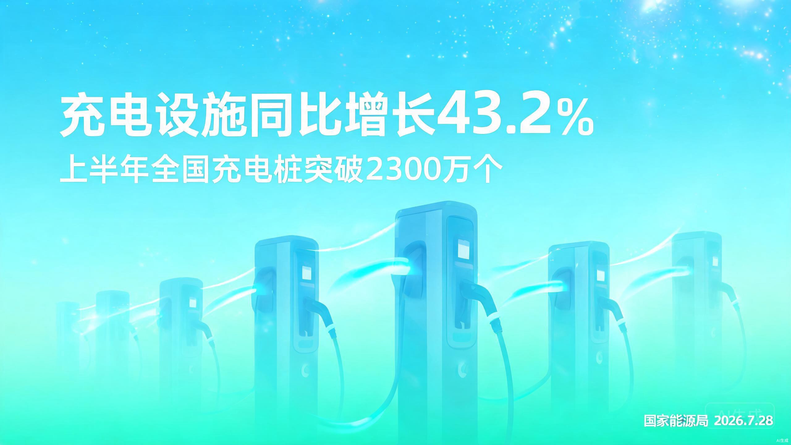 充电设施半年暴增43.2%：2300万个充电桩背后的新能源下半场