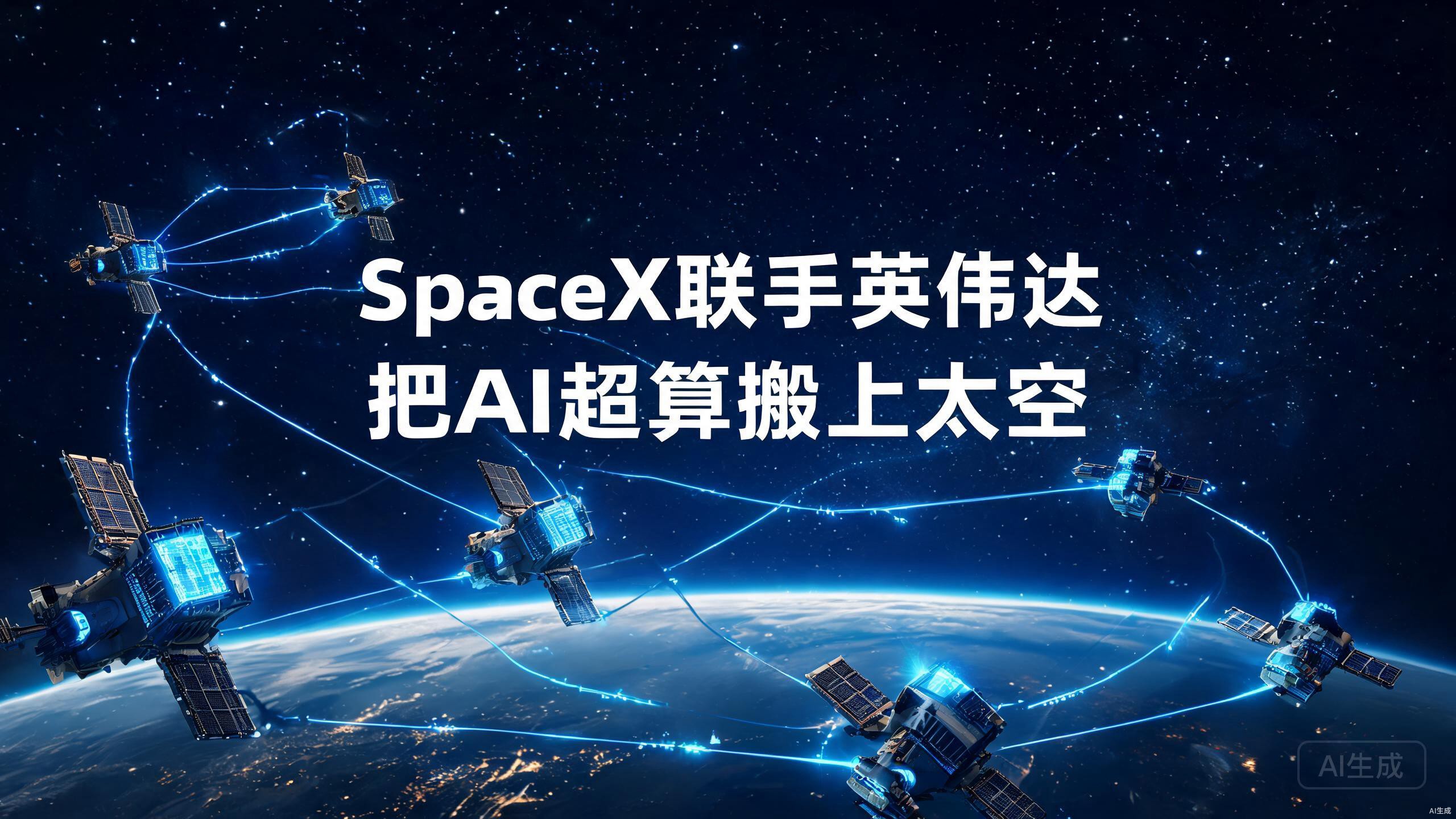 SpaceX联手英伟达放了个大招：100万颗卫星组网，把AI超级计算机搬上太空