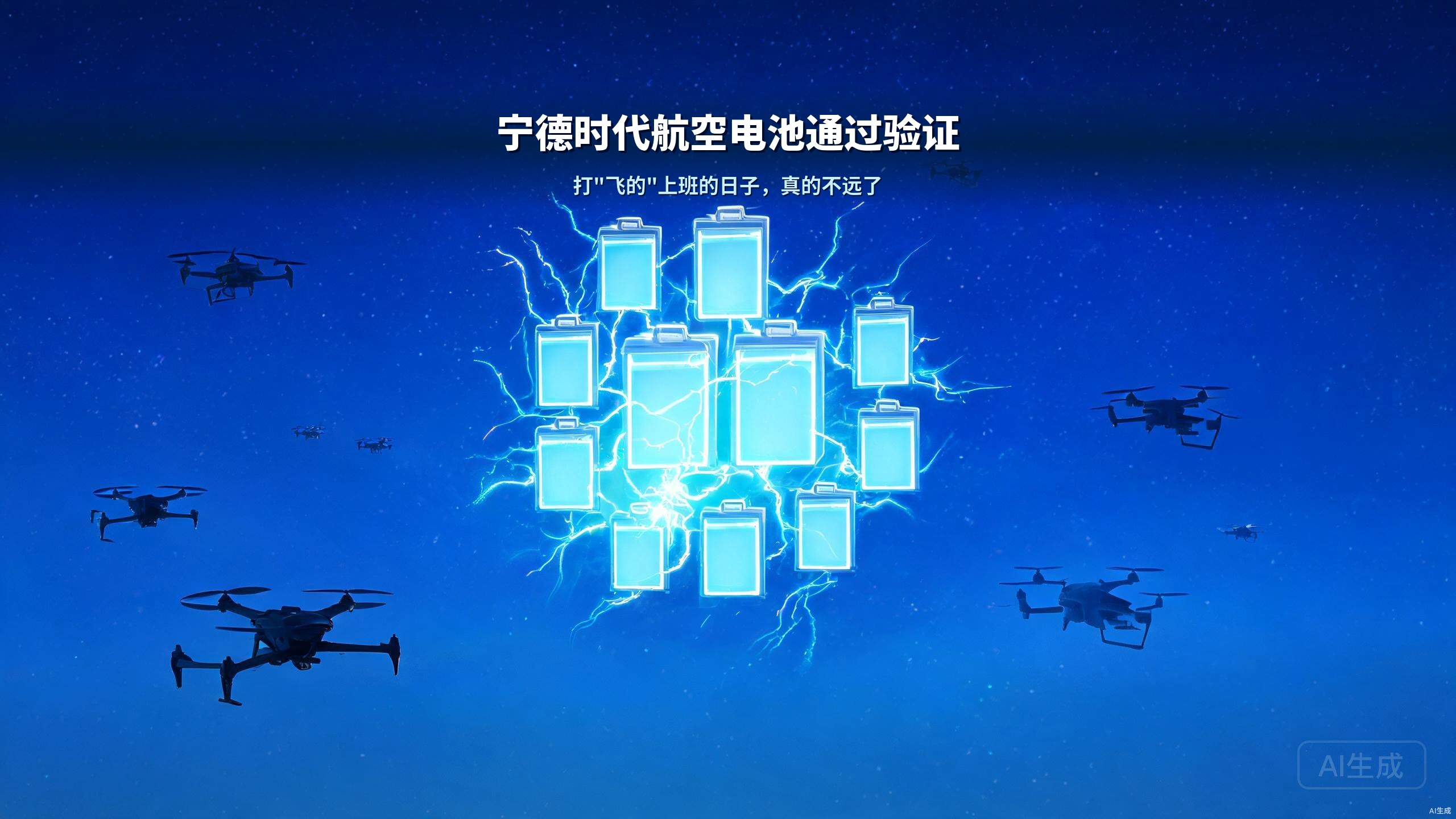 宁德时代航空电池通过验证：打"飞的"上班的日子，真的不远了
