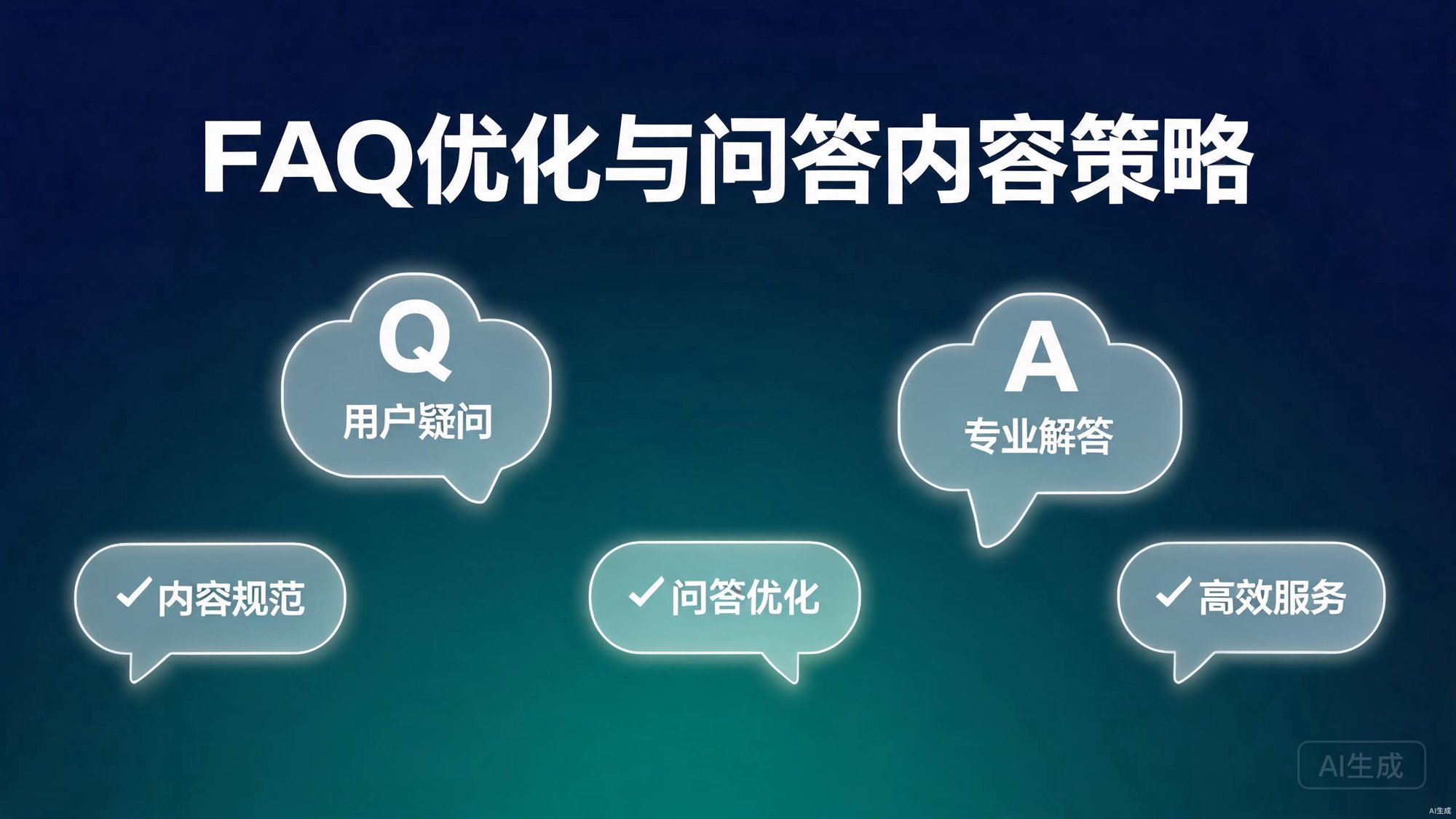 FAQ优化与问答内容策略