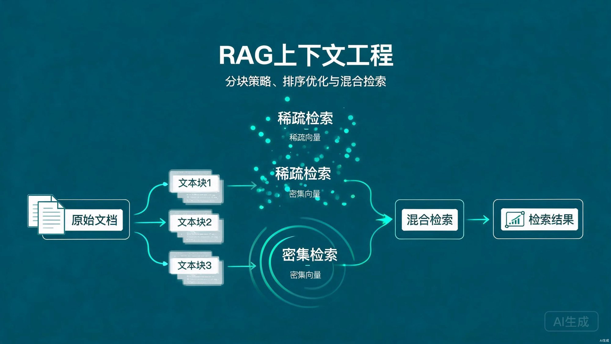 RAG上下文工程：分块策略、排序优化与混合检索